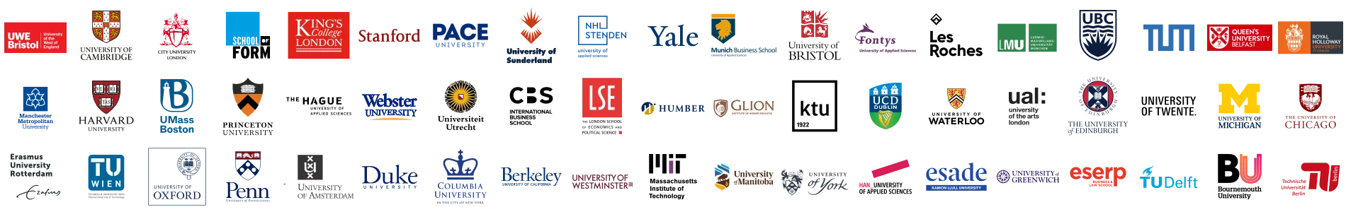 Логотипи університетів